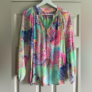 NWOT Lilly Pulitzer Elsa Top Sz M